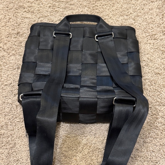 Harveys Black Woven Backpack - Picture 5 of 8